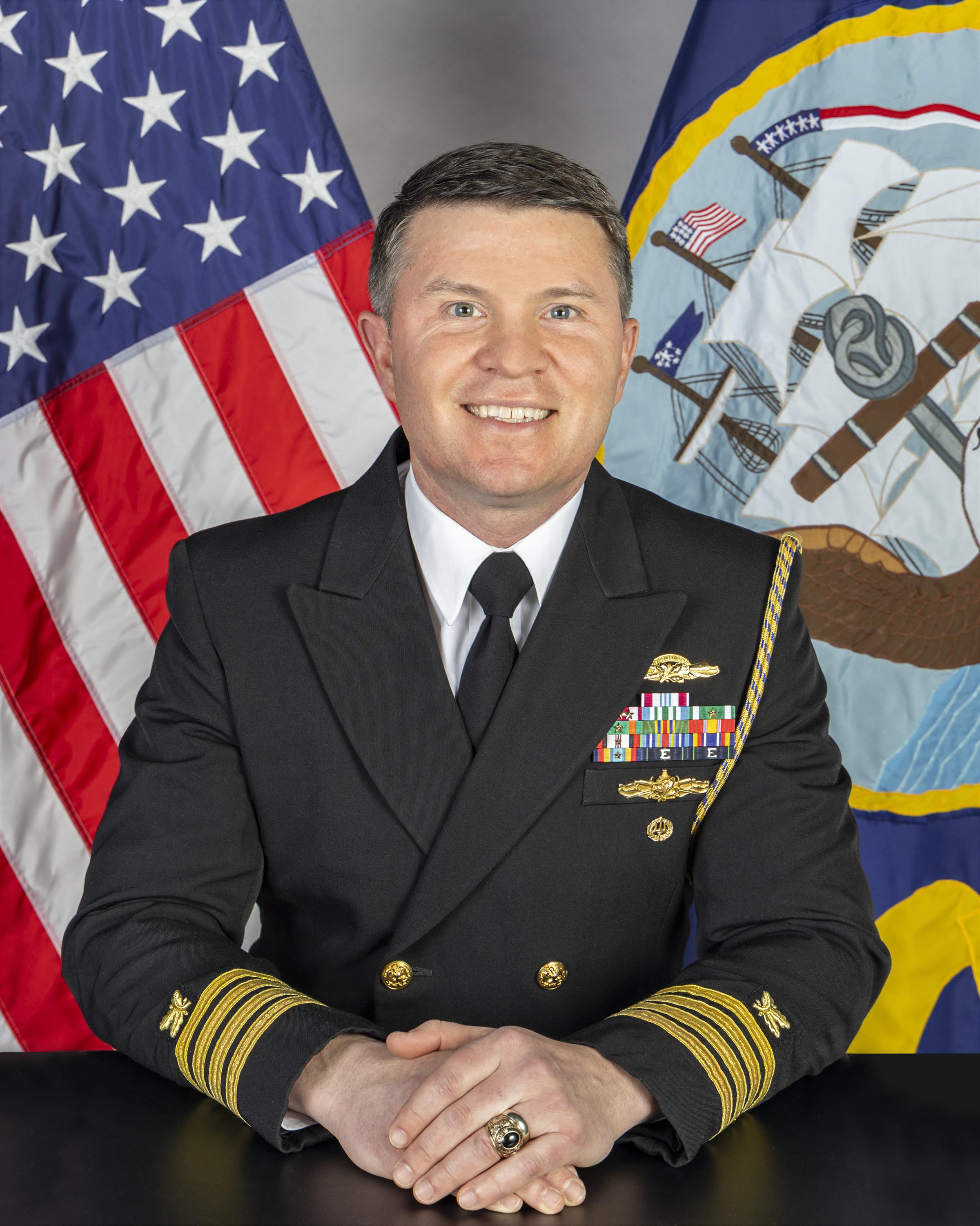 Photo of Captain James H. Strauss - Chief of Staff, Naval Supply Systems Command
