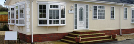 Image of a mobile home