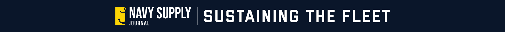 Navy Supply Journal. Sustaining the Fleet.