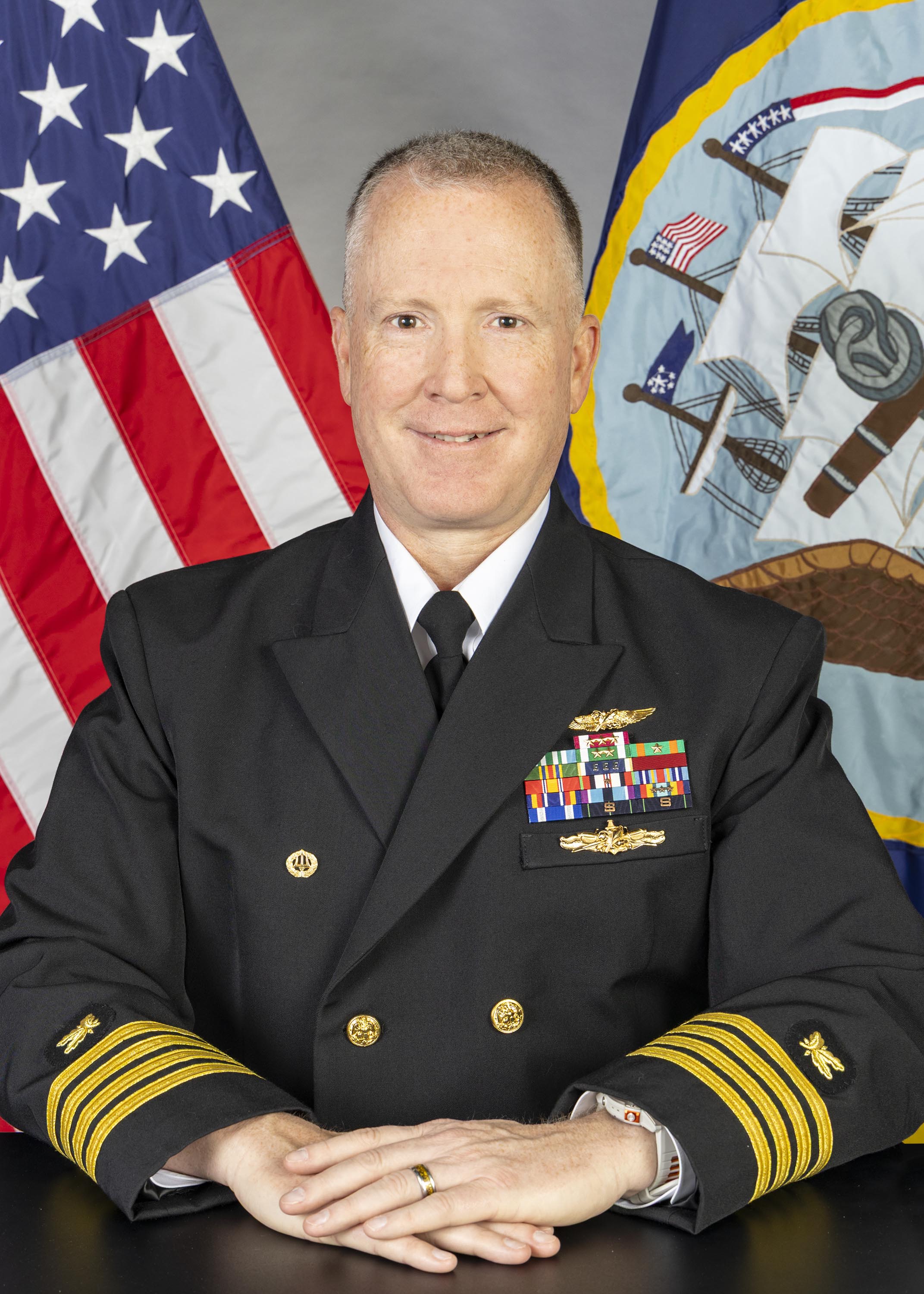 Photo of Captain Don McIntyre, Commanding Officer, NAVSUP Business Systems Center